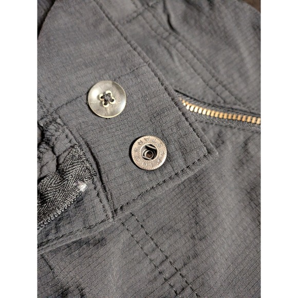 Athleta Womens Black Cargo Jogger Pants Ripstop Hiking Travel Size 8 - Picture 11 of 14